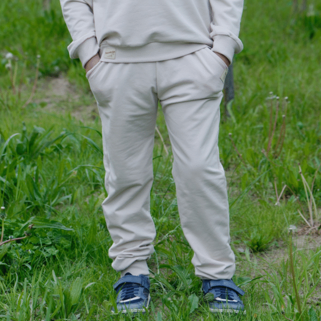 Spodnie Beżowa harmonia