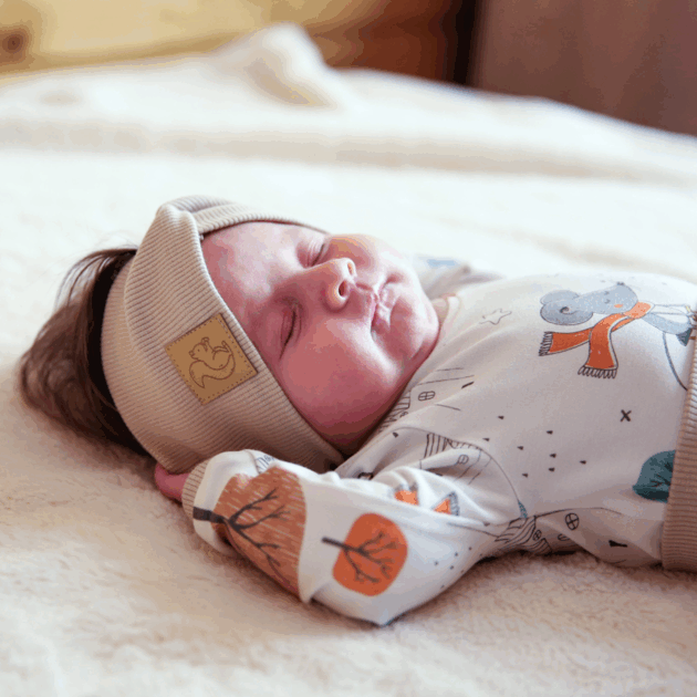 Opaska  Beżowa harmonia