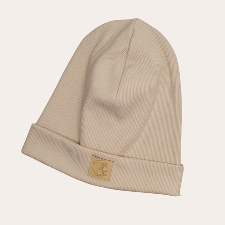 Czapka podwójna Beżowa harmonia