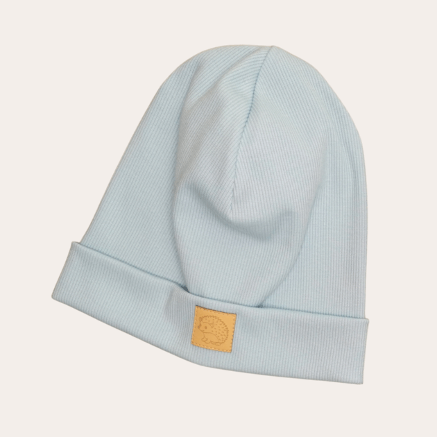 Czapka podwójna Błękit nieba