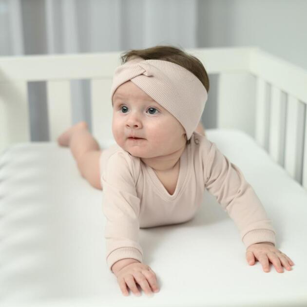 Opaska  Pudrowy róż