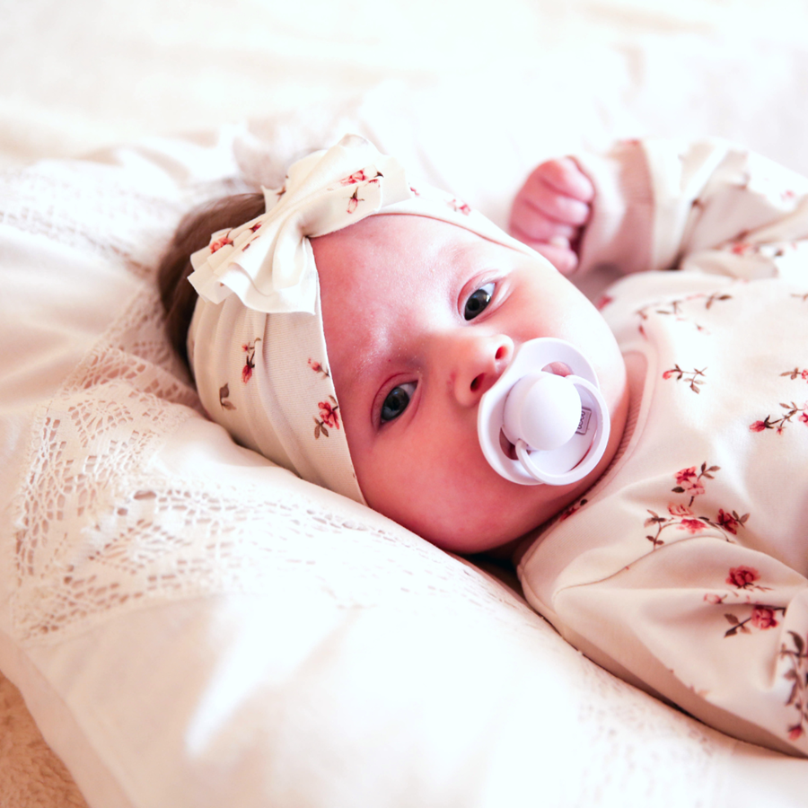 Opaska z kokardką Różyczki