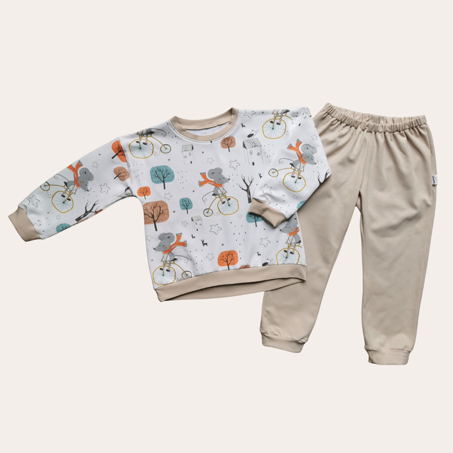 Piżama Myszy na rowerze - obrazek 4