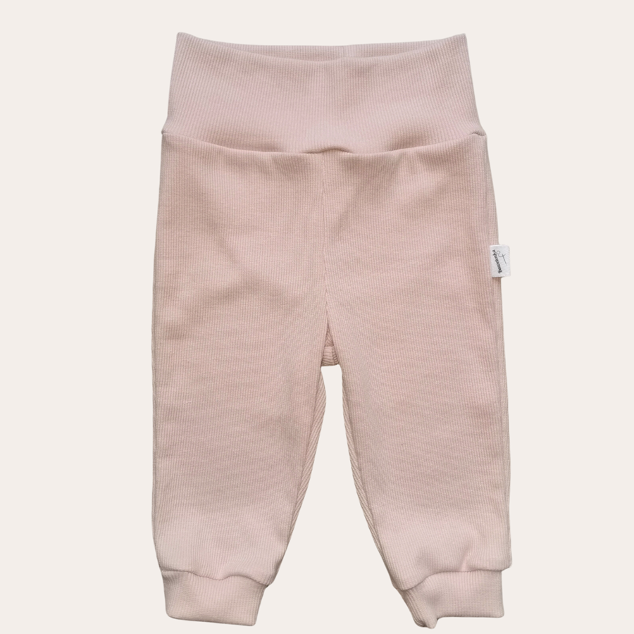 Spodenki prążek Pudrowy róż - obrazek 2