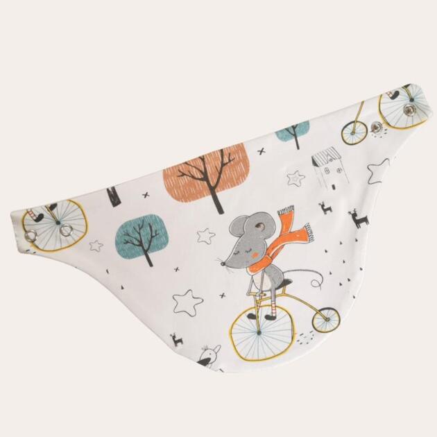 Chustka Myszy na rowerze