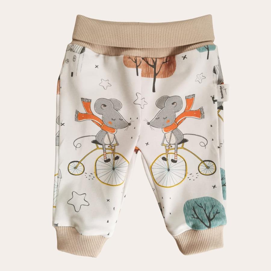 Spodenki Myszy na rowerze