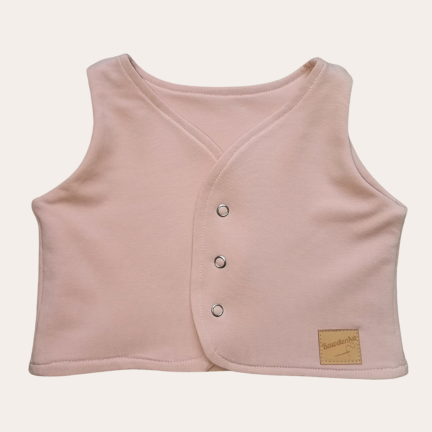 Kamizelka  Pudrowy róż