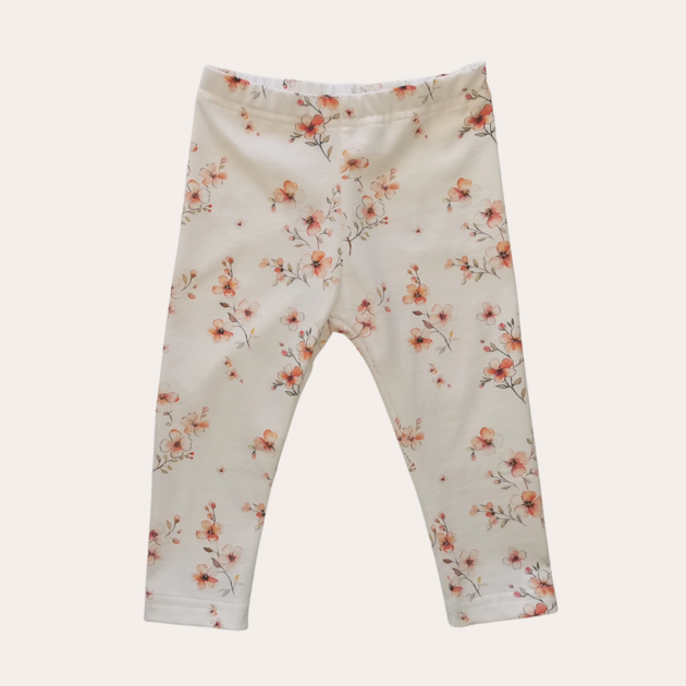 Legginsy Morelowe kwiatki